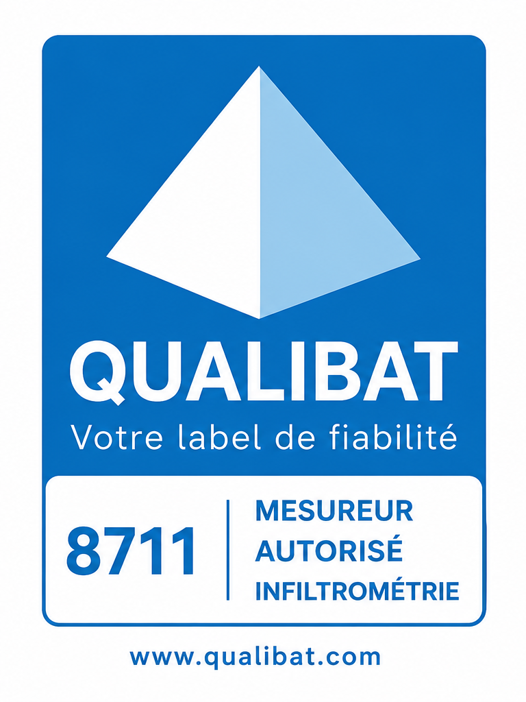 QUALIBAT 8711 — infiltrométrie